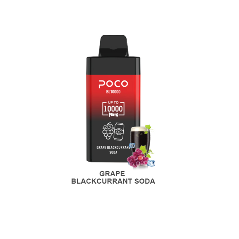 POCO Grape Blackcurrant Soda BL10000 5%