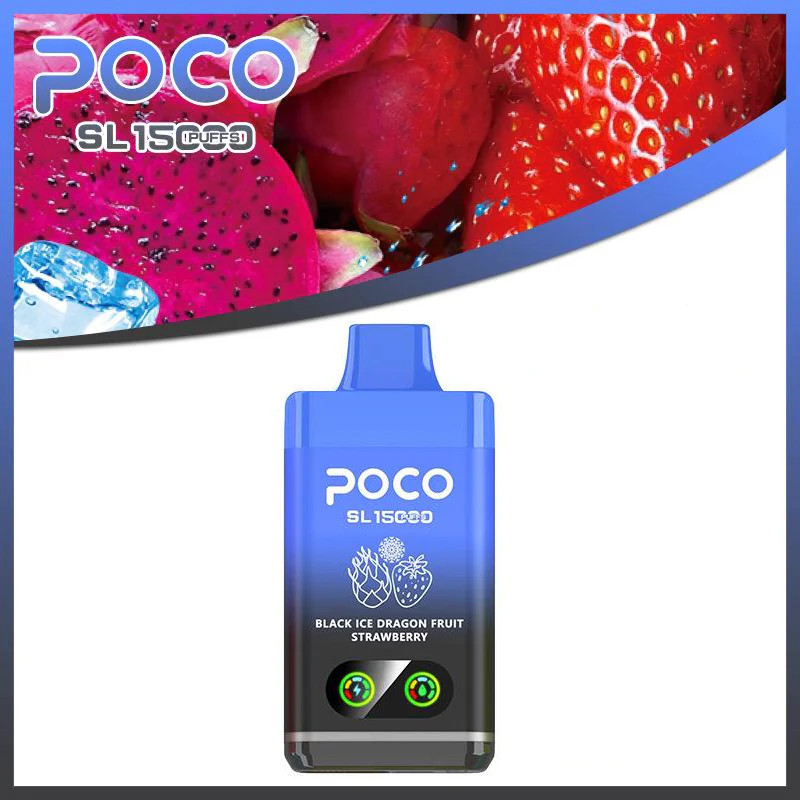 POCO SL15000 Black Ice Dragon Fruit Strawberry 5%